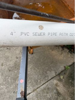PVC pipe. 5’3”