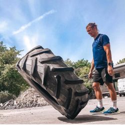 CrossFit Tractor Tires for fitness training!