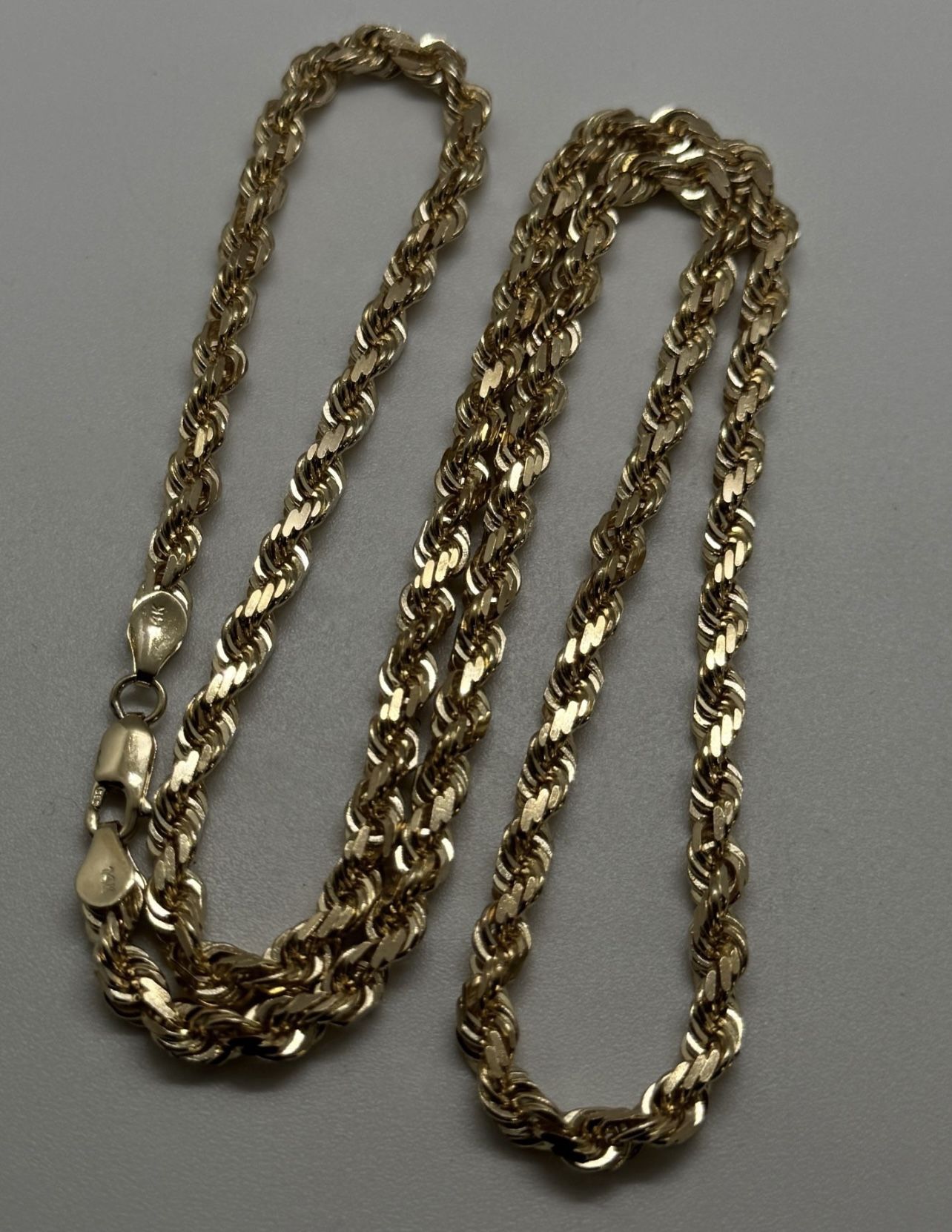 14k Gold Rope Chain