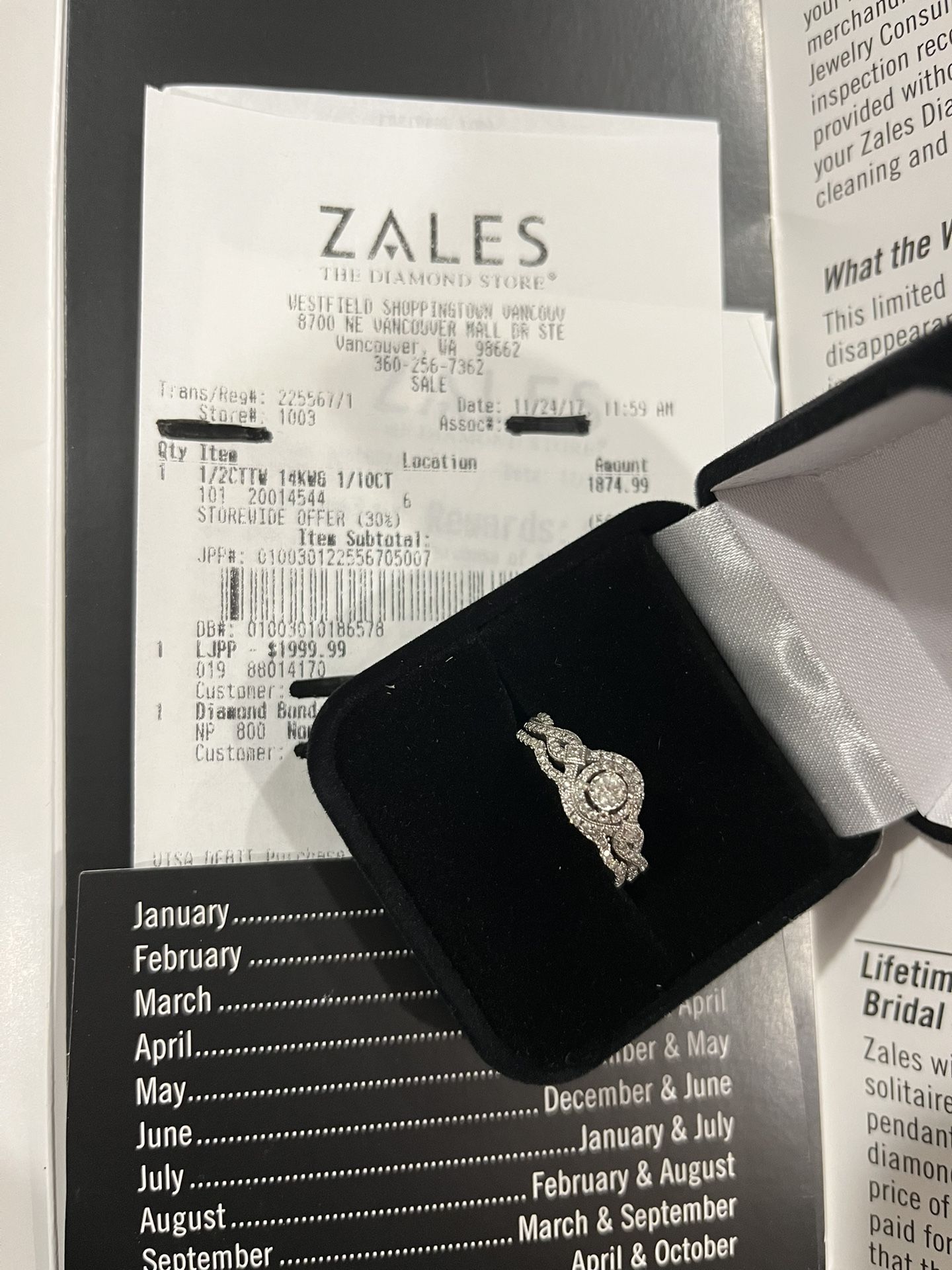 Engagement Ring And Wedding Band