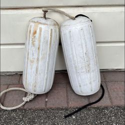 Two Polyform Boat Bumpers