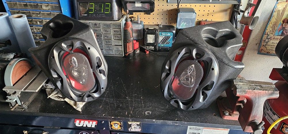 Jeep Wrangler Yj Speaker Box With Speaker