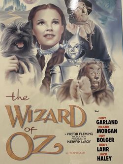 Vintage Wizard Of Oz Poster