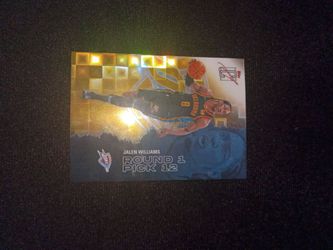 Jalen Williams Topps Rookie Draft Pick Card