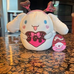 Squishmallows 8" Valentines Hello Kitty Cinnamoroll cvs edition