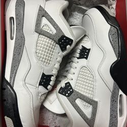 Air Jordan 4 Retro White Cement(OBO)