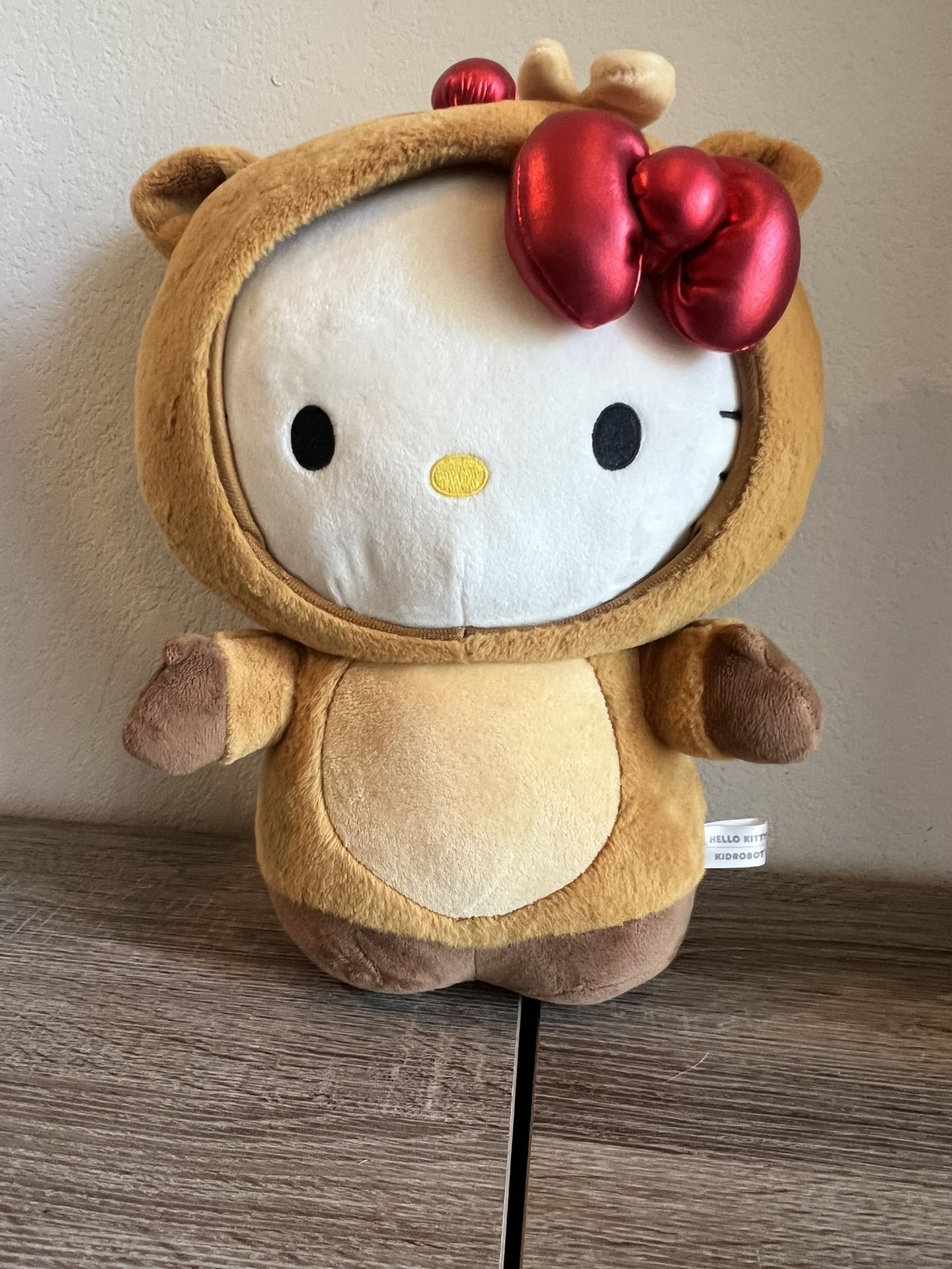 Hello Kitty Plush Reindeer Costume 13 Inches