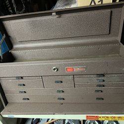 Vintage Craftsman Machinist Tool Box