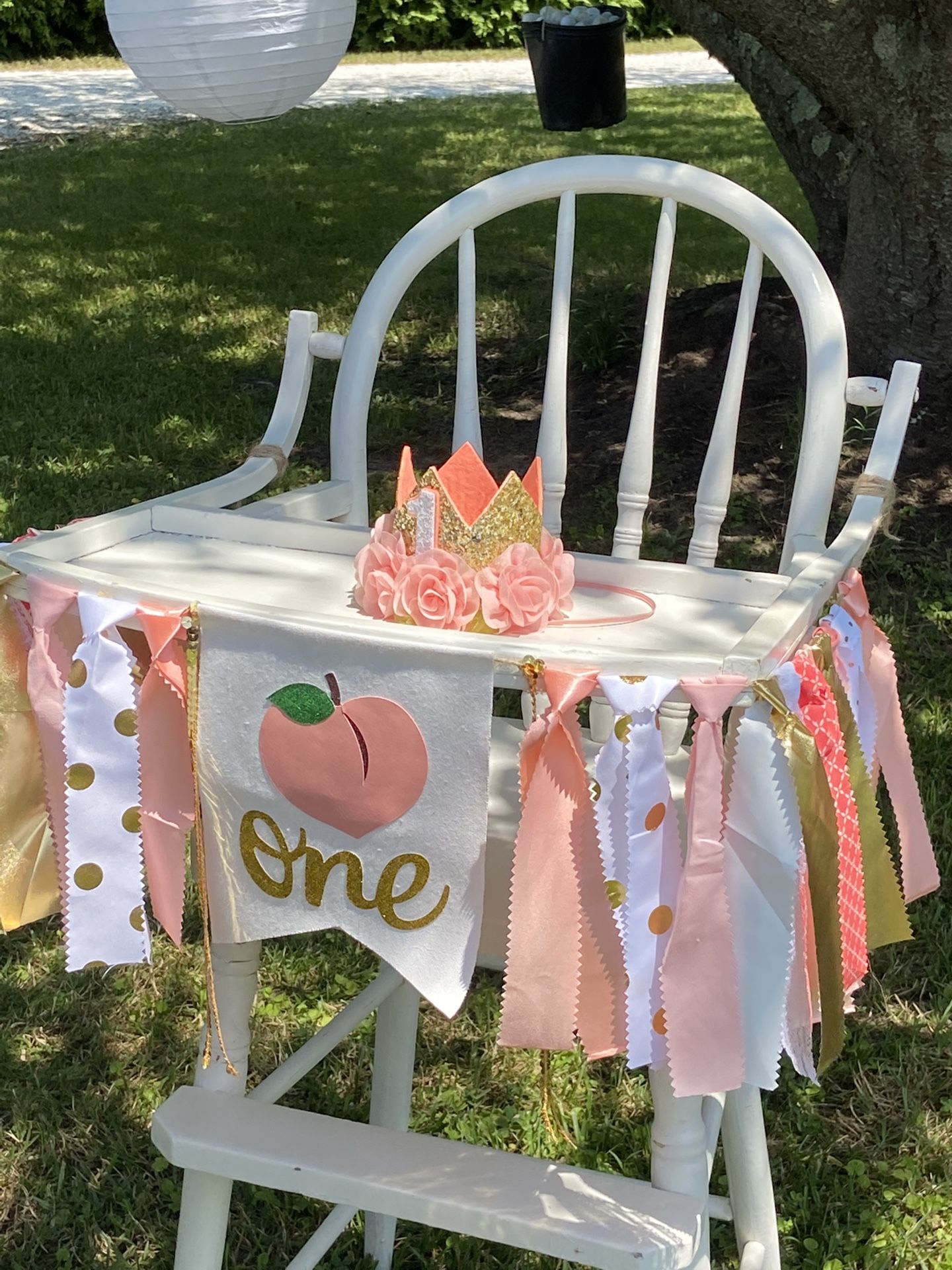 Peach Themed Birthday Party Decorations 