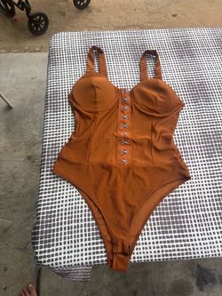 Rust Orange One-Piece