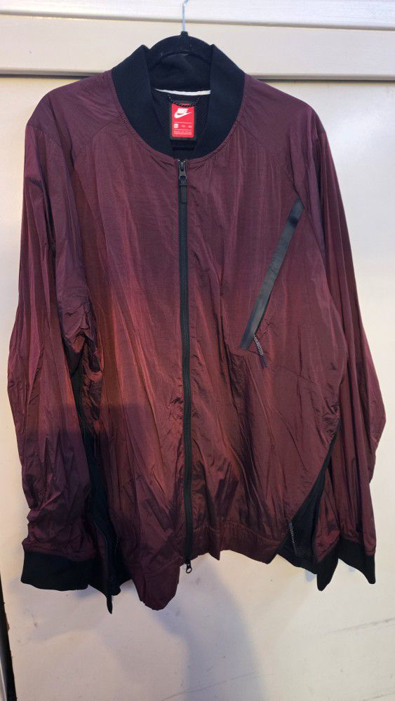 Nike Jacket Mens XXL Teck Pack Hypermesh Varsity jacket zip 