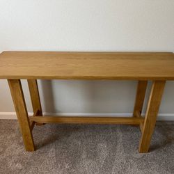 Wood Entryway Table/Console Table