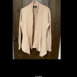 Simply Styled by Sears Cardigan Sweater Jacket Women’s Medium Pink EUC