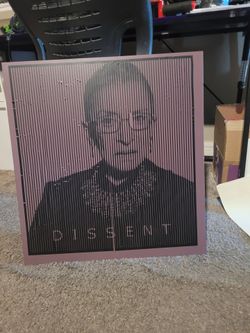 RBG Dissent vinyl artwork