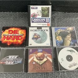 Vintage PC Cd ROM Game Software Lot