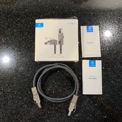 CAT8 Ethernet Gaming Cable HAGiBiS ENC01 Zinc Alloy Braided 26AWG 40G/2000MHz