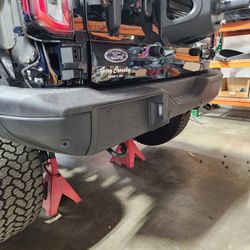Bronco Sasquach rear steel bumper