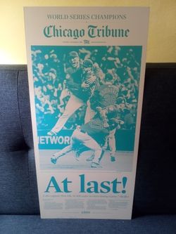 CUBS WIN WORLD SERIES