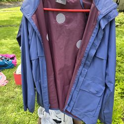 Mens Rain Jacket Breathable Charles River Apparel XXL