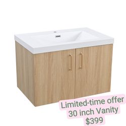  30 inch Vanity with  Top  #80030