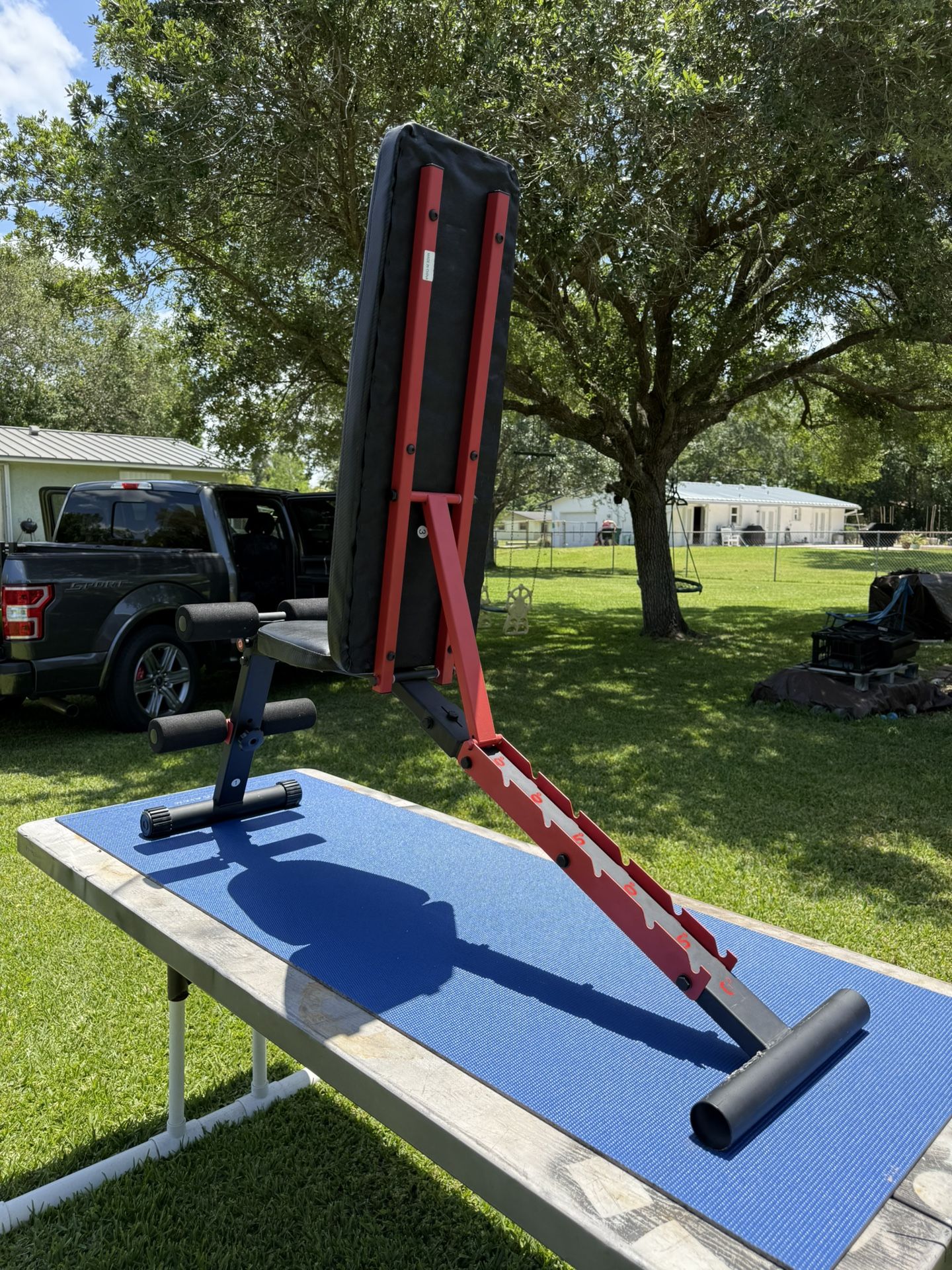 Fully Adjustable Weight Workout Bench