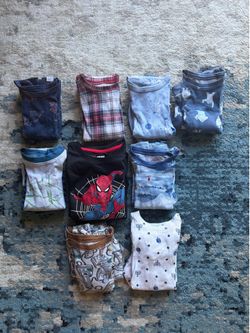 Toddler Pajamas Bundle – 12 Pack – Sizes 4T to 7T – Mixed Styles