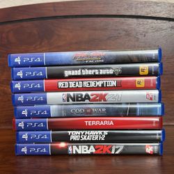 PS4 (juegos) $5 for each game