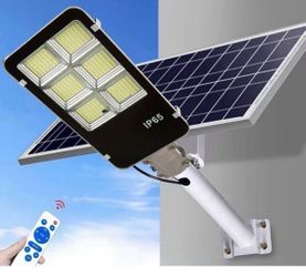 300w Solar Street Light for Home Outdoor Lighting,Ideal for Large Area Lighting,Such As Parking Lots