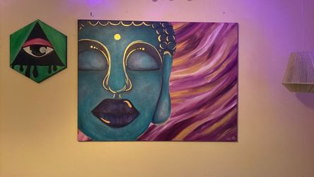 Buddha painting large