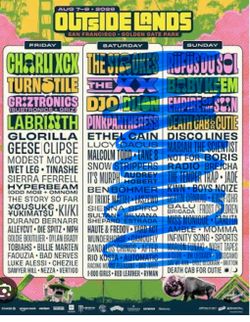 Friday Outsidelands wristband OSL
