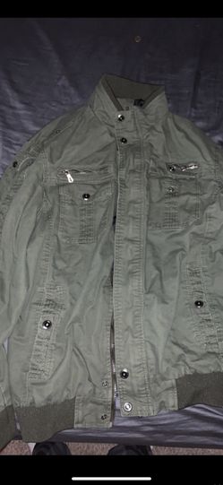 Green Bomber Jacket
