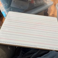 Dry Erase Board 2 Sided