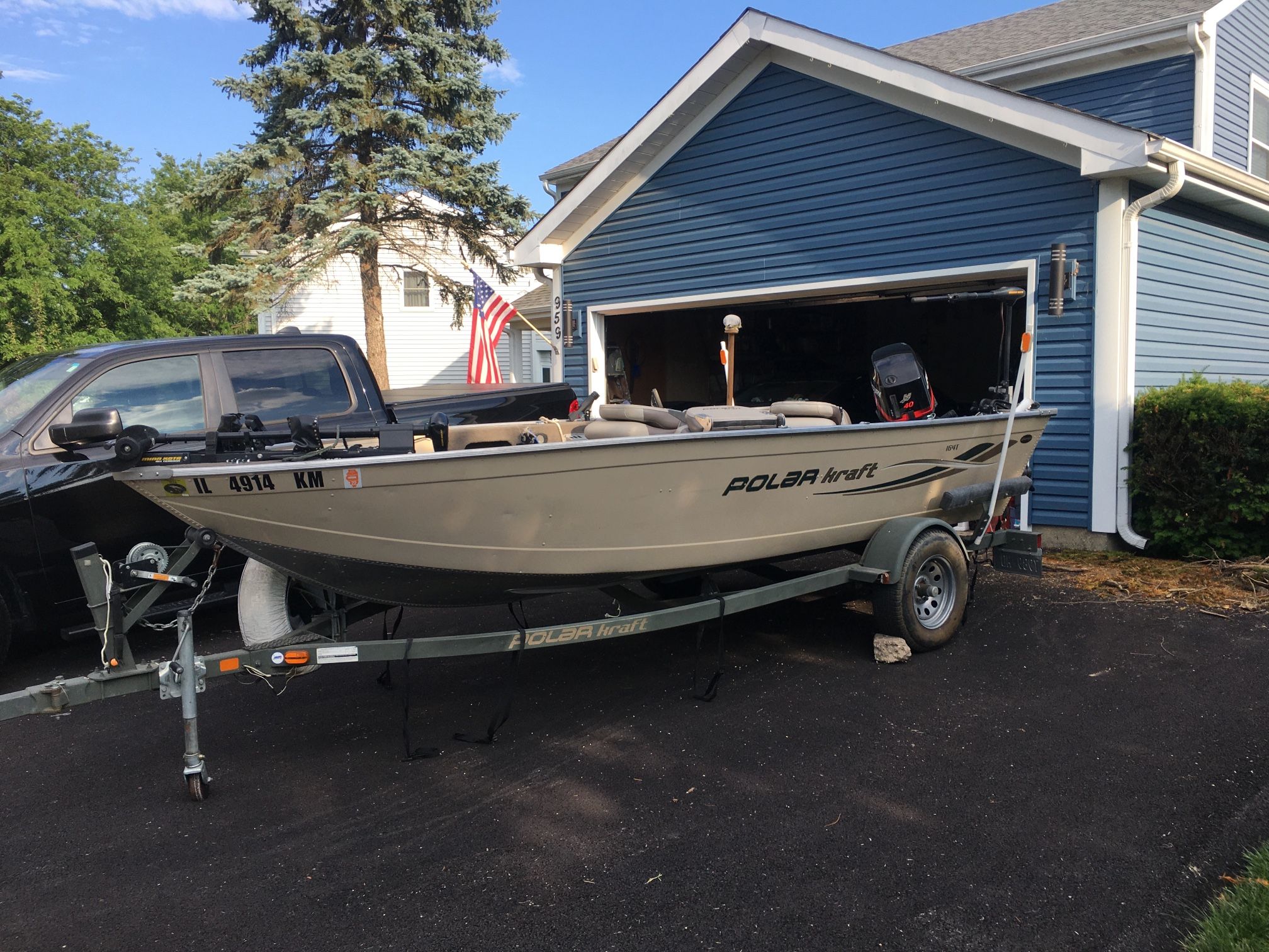 2005 PolarKraft 40 hp Mercury
