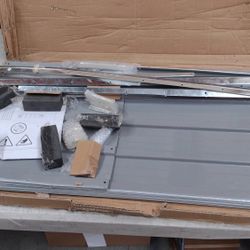 BRWH-B07XR7KFBD vidaXL Galvanized Steel Garden Raised Bed - Weather-Resistant Outdoor Planter for Plants, Vegetables, or Flowers - 63x15.7x31.3 inches