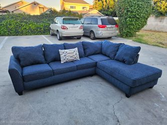 Blue Sectional Sofa 💥 Free Delivery 💥