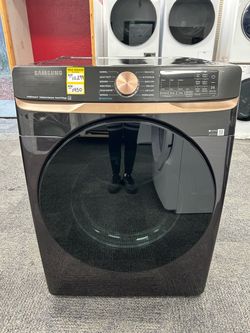 NEW Samsung Electric Dryer – Black Stainless