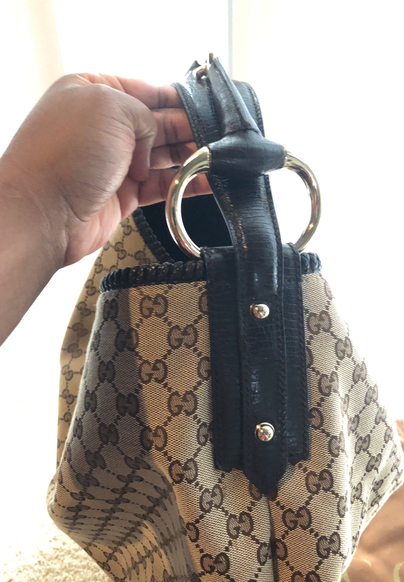 Vintage Gucci GG train case handbag for Sale in Arlington, TX - OfferUp