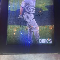 Autograph Will Smith Dodgers picture