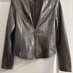 Trouvé Silver Blazer Size M