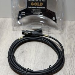 Mogami GOLD-STUDIO-10ft XLR Female to XLR Male Microphone Cable UPC (contact info removed)78