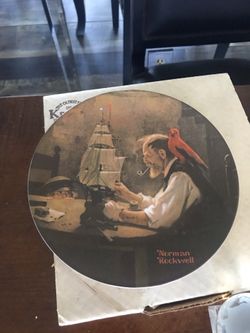 The ship builder by Norman Rockwell