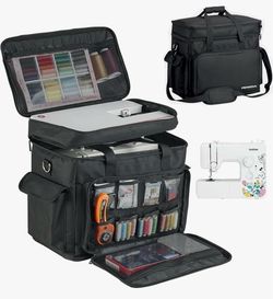 New 2 Layer Sewing Machine Case For Sewing Machine and Accessories. Great gift!
