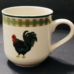 International China Coffee Cup Mug Rooster 