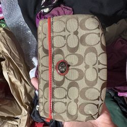 Coach Wristlet - project Due To Wear On Starp