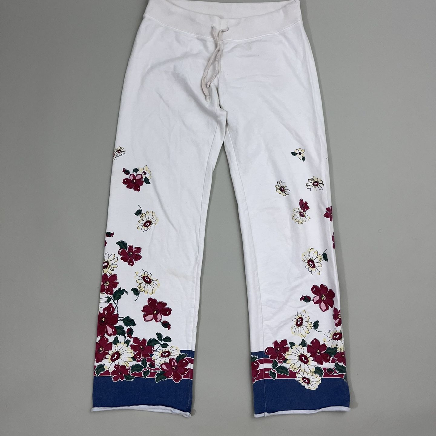 Vintage Lucky Brand Floral White Wide legs Sweatpants Size XS for Sale in  Houston, TX - OfferUp