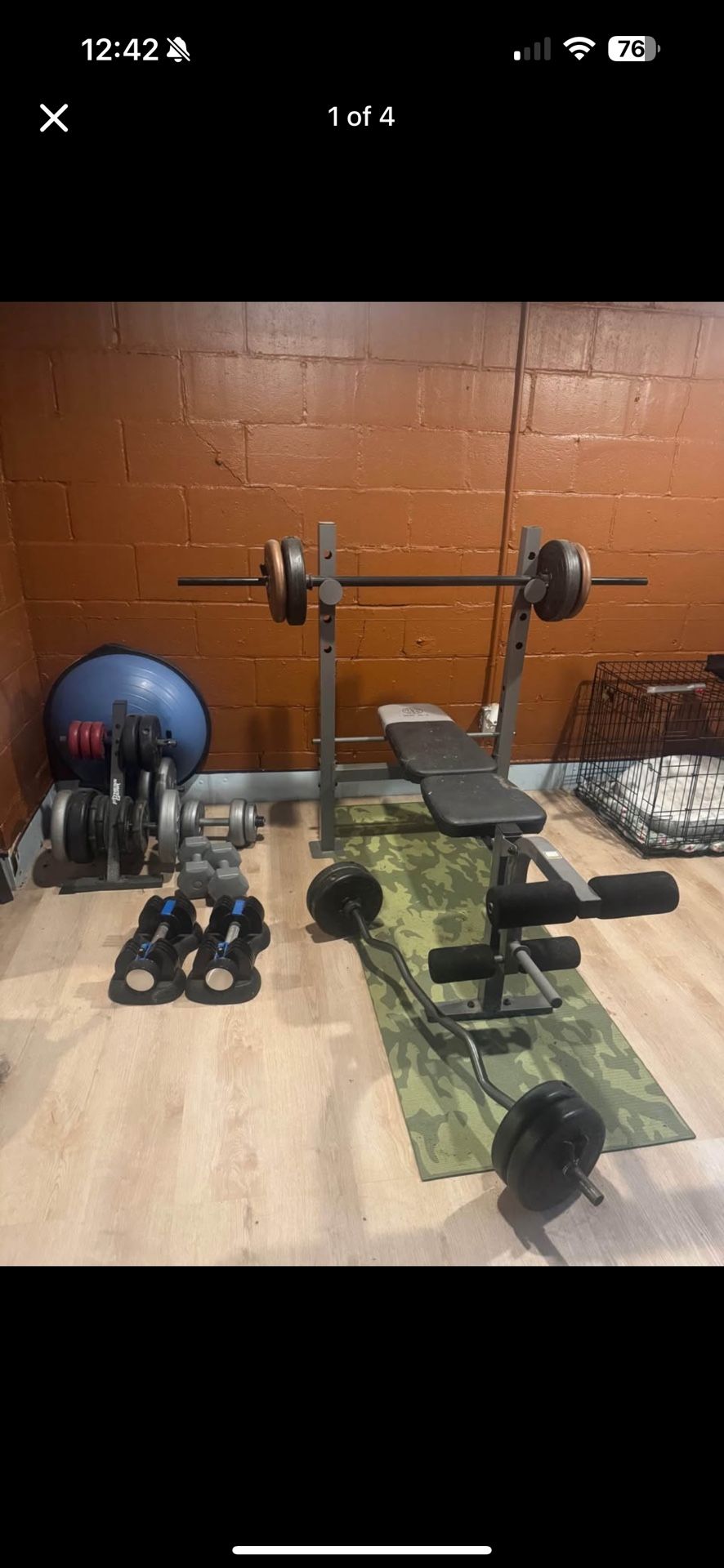 Gym Equipment And Weights