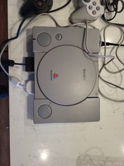PS1 With WWF Games Missing A/V