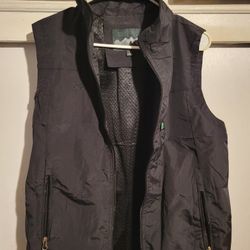 Men Large Vest Outdoor Black