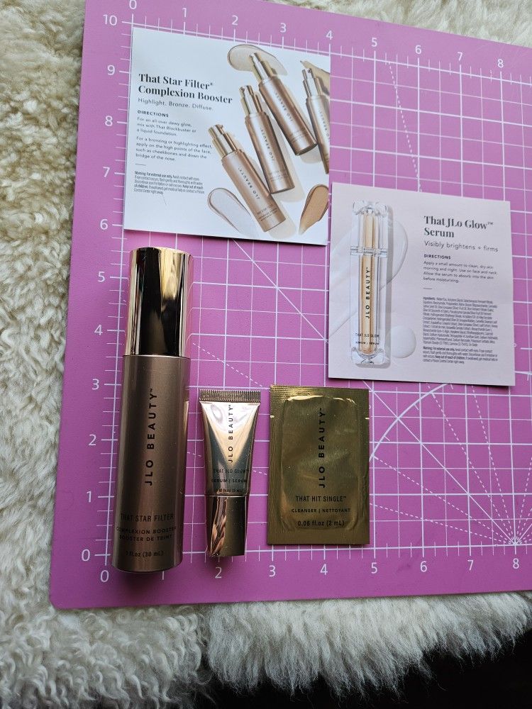 3pc JLO BEAUTY LOT WITH SEVERAL FREEBIES 