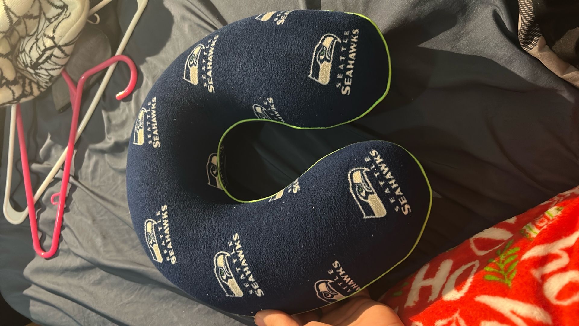 seahawks neck pillow